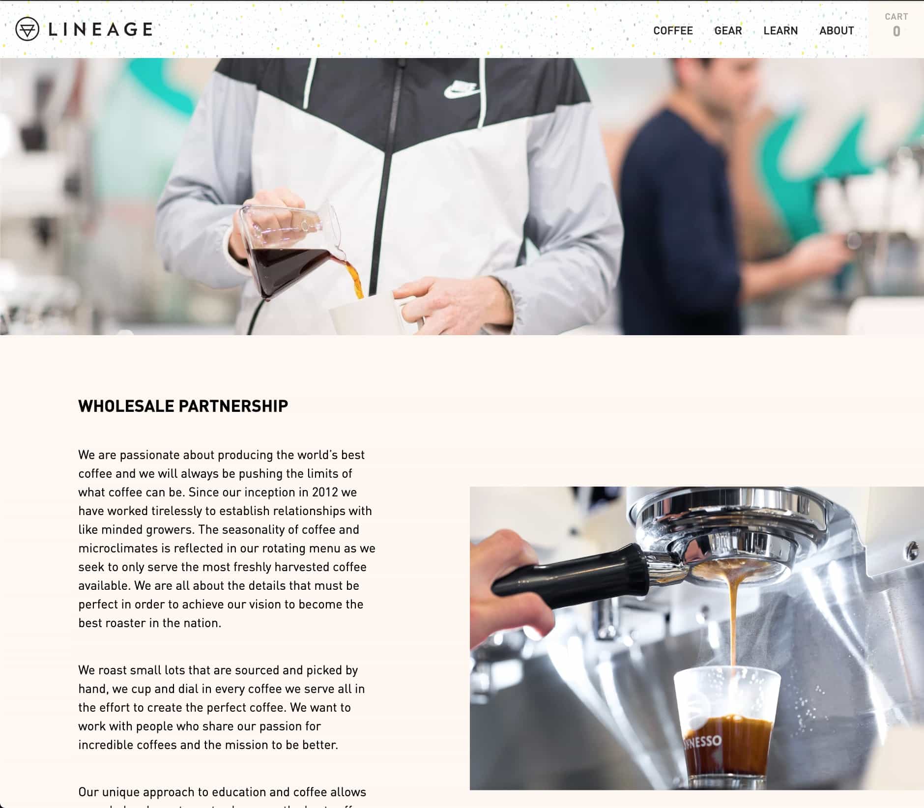 Lineage Roasting screenshot by Drew Powers